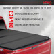 Extang Solid Fold 2.0 Hard Folding Tonneau Cover | Fits Silverado 1500  Crew Cab 5'10 (2021+)
