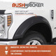 Bushwacker DRT Fender Flares | Chevrolet  Silverado 1500 Crew Cab (Ex ZR2) | Front & Rear (4pc)