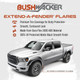 Bushwacker Extend A Fender Flares Fits RAM 1500 DS Crew/Quad Cab - Front & Rear (4PC)