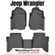 WeatherTech FloorLiner Mat | Fits Jeep Wrangler JL (4 door) - Front & Rear