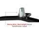 WeatherTech Tablet iPad Holder For Desktop, Tabletop or Kitchen Counter Top - Black Plastic Knob