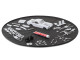 WeatherTech 21" Project Mats / Round Coasters - Black (2-Pack)