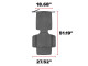 Weathertech Child Car Seat Protector with Seat Back - Black Weathertech Child Car Seat Protector with Seat Back - Black
