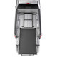 BedSlide 1500 Contractor (68" x 48") Truck Bed Slide Cargo Organiser Storage (Black)