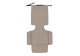 Weathertech Child Car Seat Protector with Seat Back - Tan