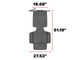 Weathertech Child Car Seat Protector with Seat Back - Tan