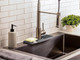 WeatherTech Faucet Mat - Protect Your Kitchen & Bathroom Countertops - Dark Grey/Slate