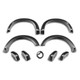 Husky Liners Extend-A-Fender Flares - Front & Rear | RAM 1500 DS