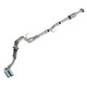 Borla Cat-Back Exhaust System ATAK Chrome Tip | Ford F-150 SWB & LWB (2021+)