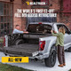 RealTruck RetraxPRO EZ-OFF FRC-4000 Retractable Manual Tonneau Cover w/T-Slot Rails | Ford F-250 6'9" Bed (2023+)