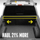 RealTruck RetraxPRO EZ-OFF FRC-4000 Retractable Manual Tonneau Cover w/T-Slot Rails | Ford F-250 6'9" Bed (2023+)