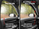 WeatherTech Side Window Deflectors Front & Rear Set | Chevrolet Silverado 1500 & GMC 1500 - Dark Tint