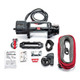 WARN ZEON XC 12-S Electric 12V Winch with Synthetic Rope - 12,000 lb Capacity - 110512