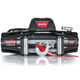 WARN VR EVO 12 Electric 12V Recovery Winch | 103254 | 85’ of 3/8” Steel Rope and Roller Fairlead
