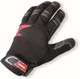 WARN Synthetic Leather Winch Gloves w/Kevlar Reinforcement | Large | 91650