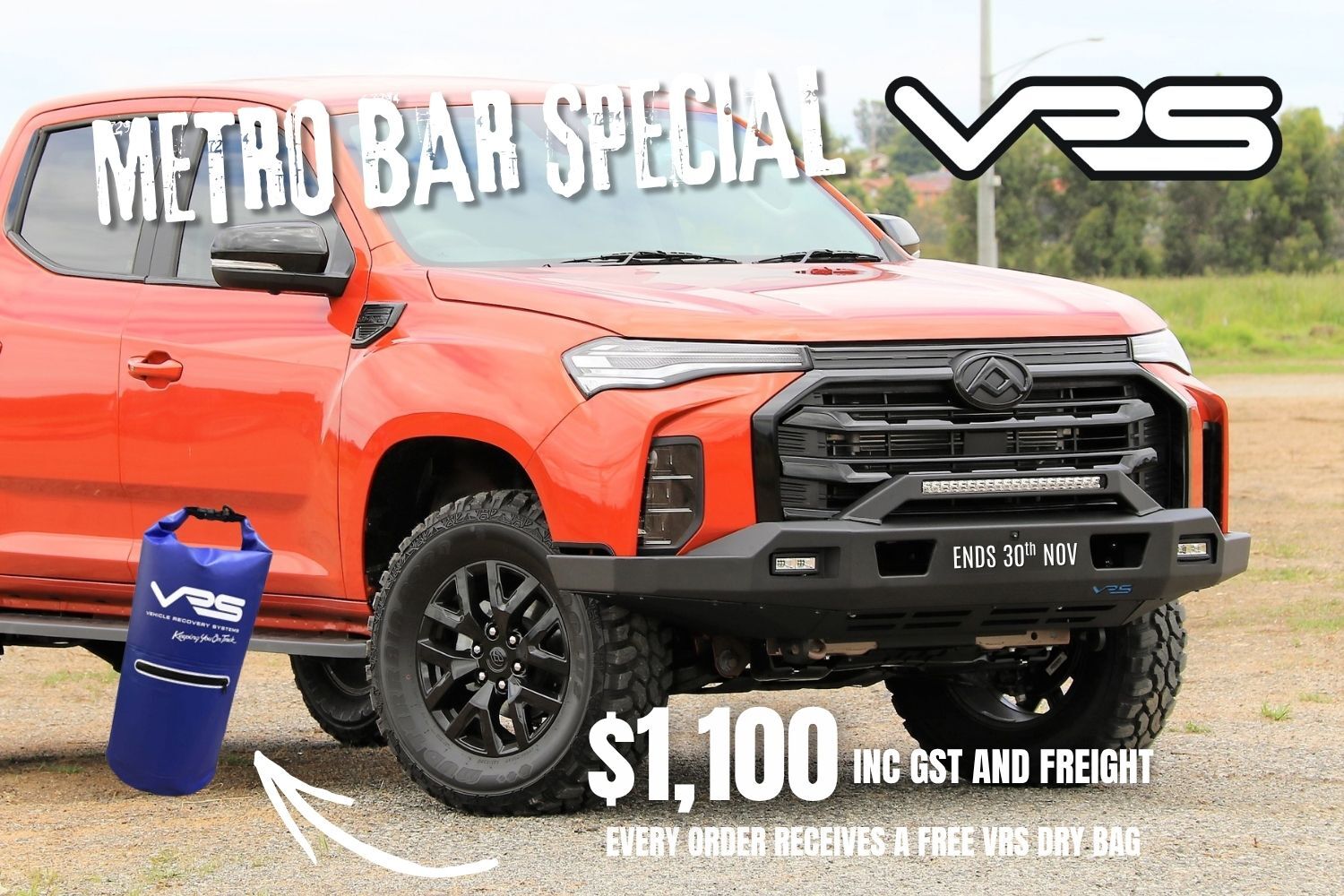 LDV T60 Max Metro Bull Bar | VRS