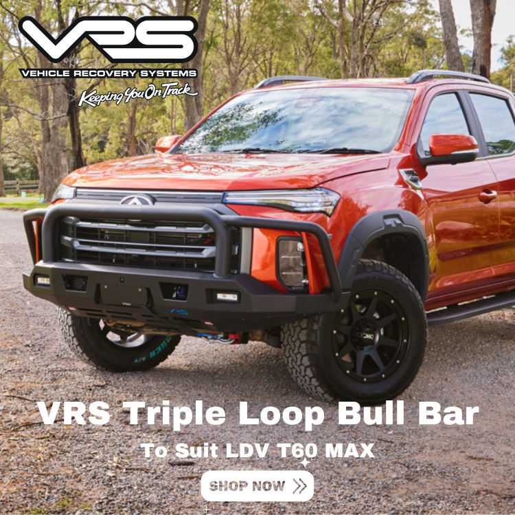 VRS Triple Loop Bull Bar | LDV T60 MAX
