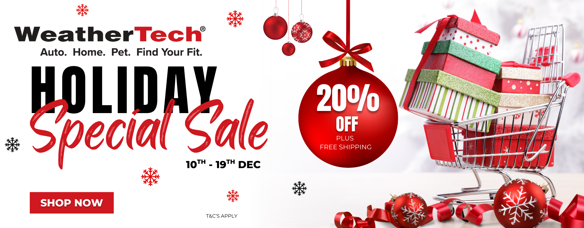 Upfitter - Weathertech Holiday Special Sale - 20% Off