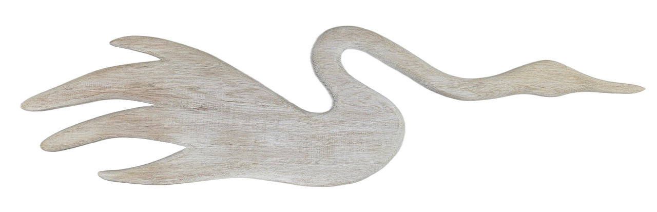 Whitewashed White Oak Swan