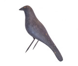 Folk Crow Decoy