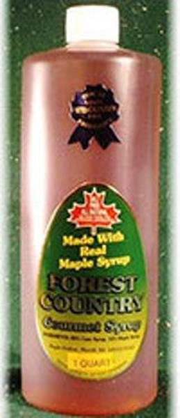 32oz (Quart) Forest Country Gourmet Breakfast Syrup 18% Maple Syrup