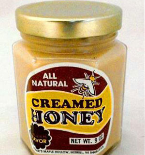 Creamed Honey - Cinnamon Flavor - 9oz Jar