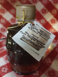 Whiskey Barrel Aged Maple Syrup