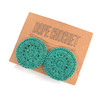 EMI Crochet button earrings
