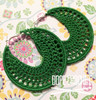 NELLE Crochet Hoops ( All Colors)