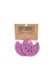 Lavender Cotton Crochet Hoops - Hoop Earrings - Crochet Earrings