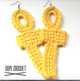 Ankh Earrings