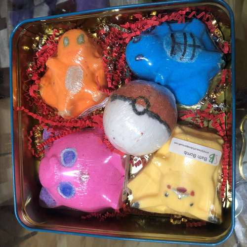 Pokemon Bath Bomb Set 