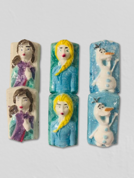 Frozen Bath Bomb (Leave a note letting me know which one, Elsa, Anna, Olaf)