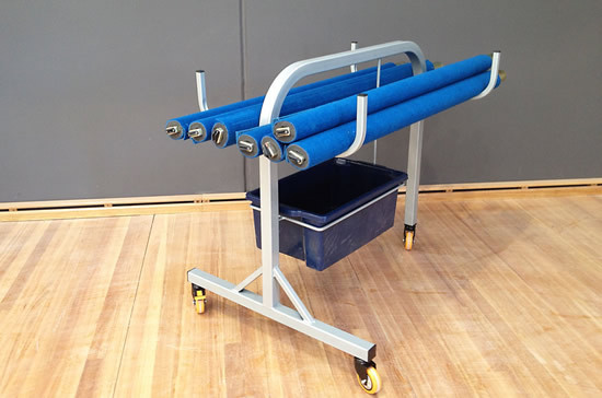 Badminton Trolley 4 Courts