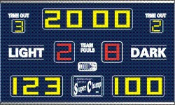 Scoreboard Basketball Super Champ