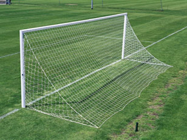 Soccer Goal Aluminium Fixed Senior 7.32 x 2.44m