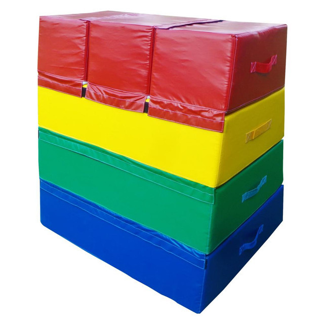Vaulting Box Pyramid Foam 4 section