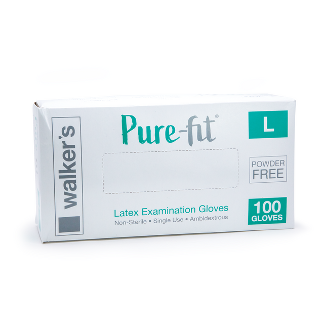 PURE-FIT LATEXT GLOVES - POWDER FREE