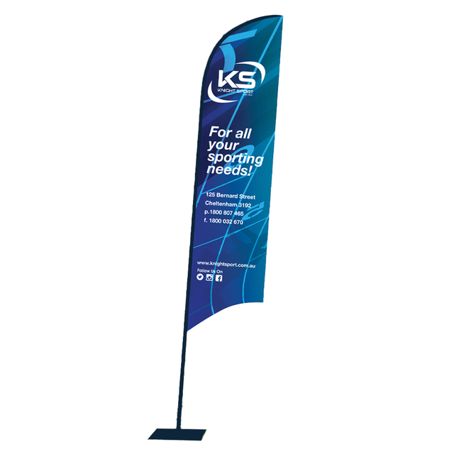 Feather Banner Double Sided Print