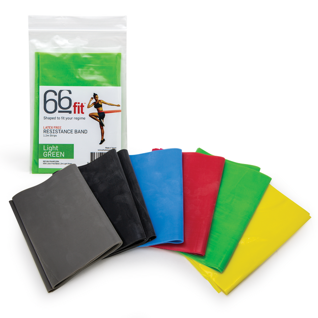 66fit Latex Free Resistance/Exercise Band - 1.2m
