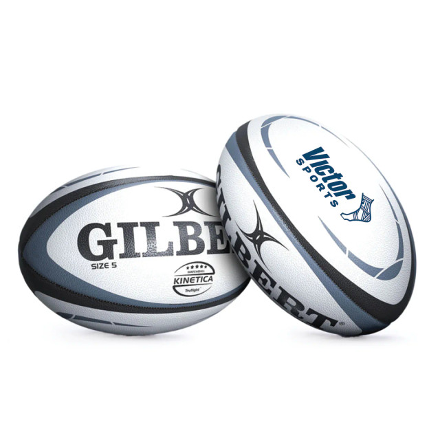 Custom Gilbert Kinetica Rugby Ball