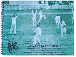 Score Book Cricket CSW Spiral
