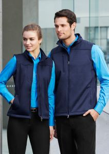 Soft Shell Vest Fashion Biz Mens