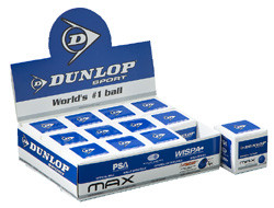 Squash Ball Dunlop Max Blue