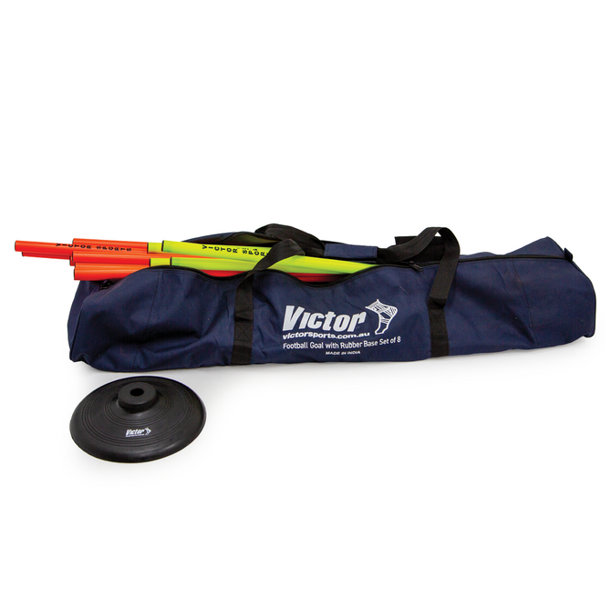 Victor AFL Goal With Rubber Base - Set 8