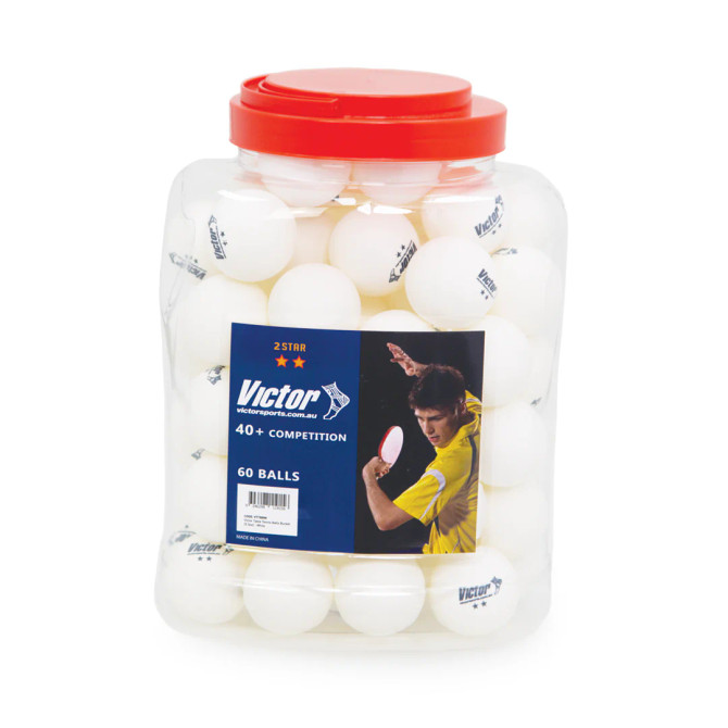 Victor Table Tennis Balls Bucket (60)