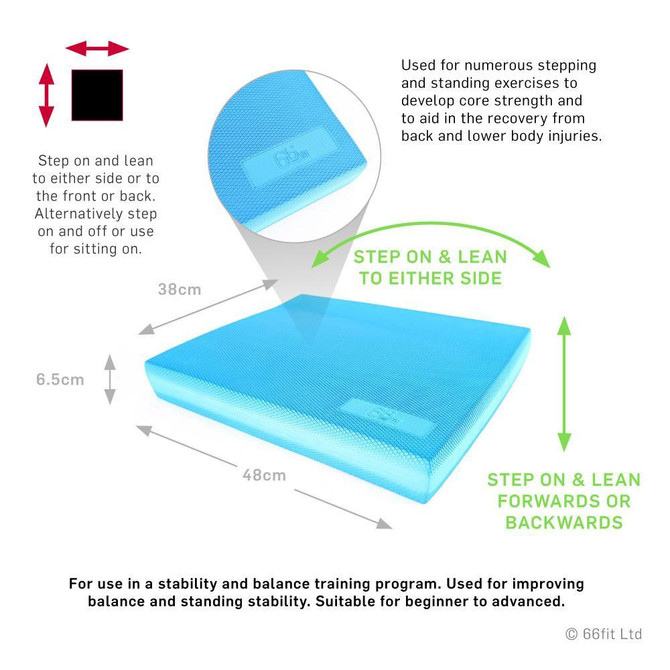 66fit Tpe Balance Pad