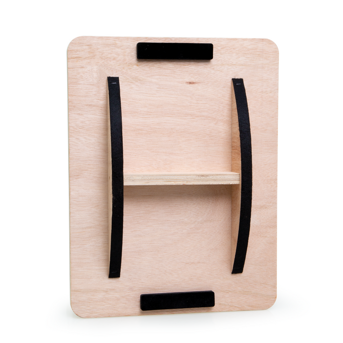 66fit Wooden Rocker Board