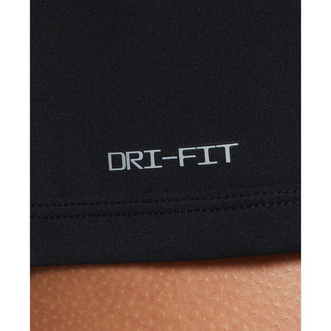 Nike Swim Women's Essential Short Sleeve Hydroguard Top - Black