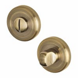 Altro Bathroom Turn & Release - 52mm Diameter - Matt Black